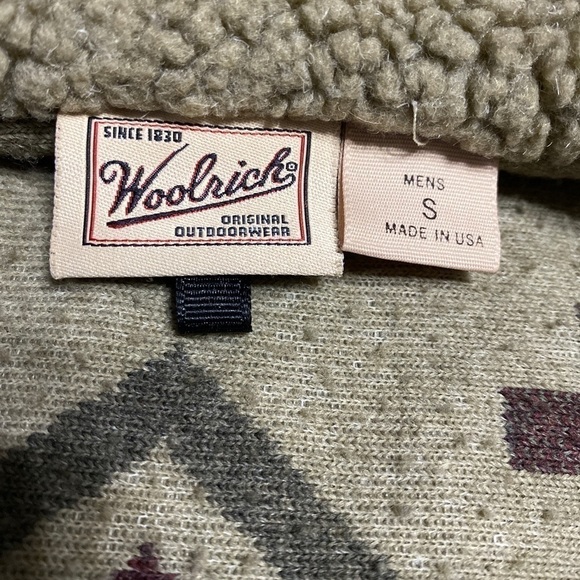 Vintage Rare Woolrich Sm. Aztec Wool Jacket USA - Picture 6 of 11
